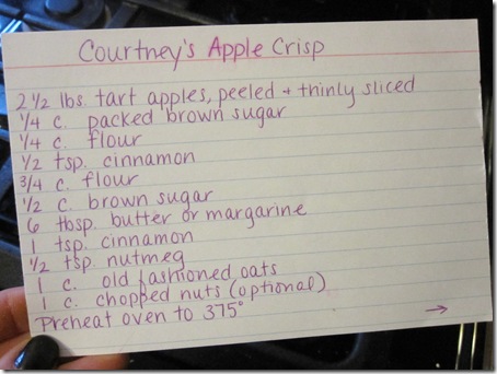Easy and Delicious Apple Crisp Recipe