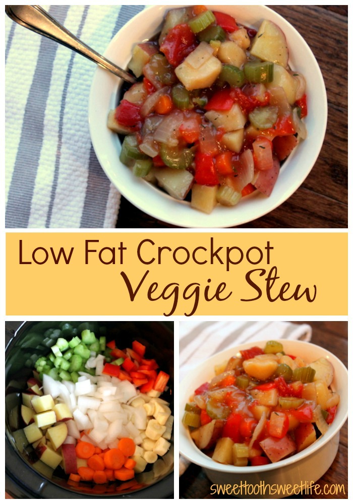 Lowfat Crockpot Veggie Stew