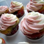 Neapolitan Cupcakes with Ice Cream Frosting