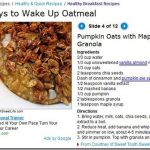 fitness mag oatmeal