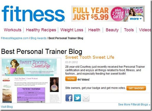 fitness mag best personal trainer blog