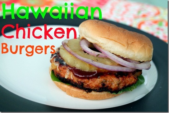 Hawaiian Chicken Burgers (8)