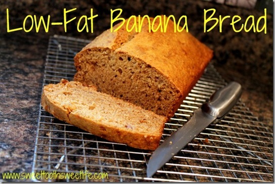 Low-Fat Banana Bread