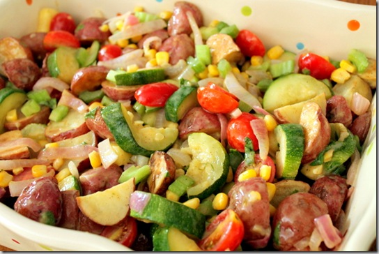 Roasted Potato & Vegetable Salad