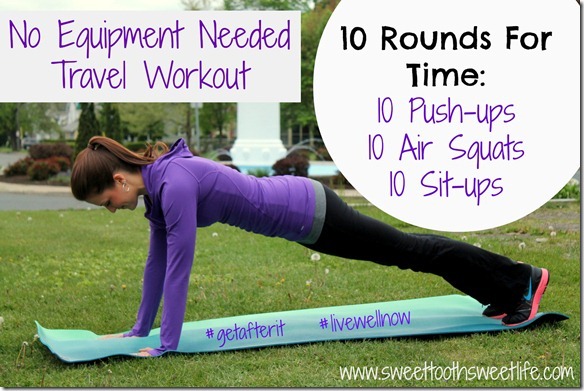 No Equipment Needed Travel Workout