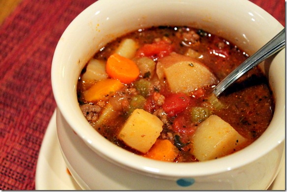 lean vegetable beef soup