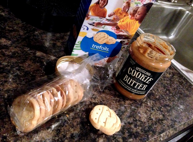 cookie butter and trefoils