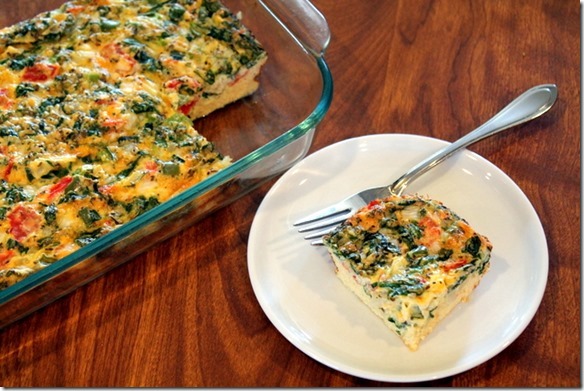 egg and cottage cheese casserole