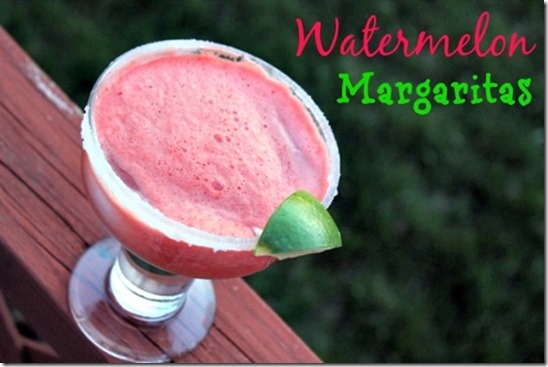 fresh watermelon margarita