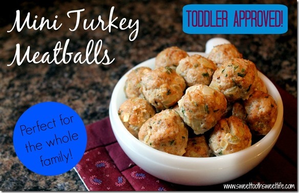 mini turkey meatballs