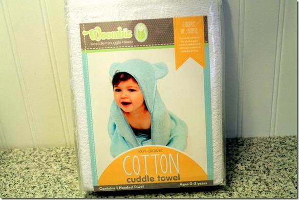 Woombie 100% Organic Cotton Cuddle Towel