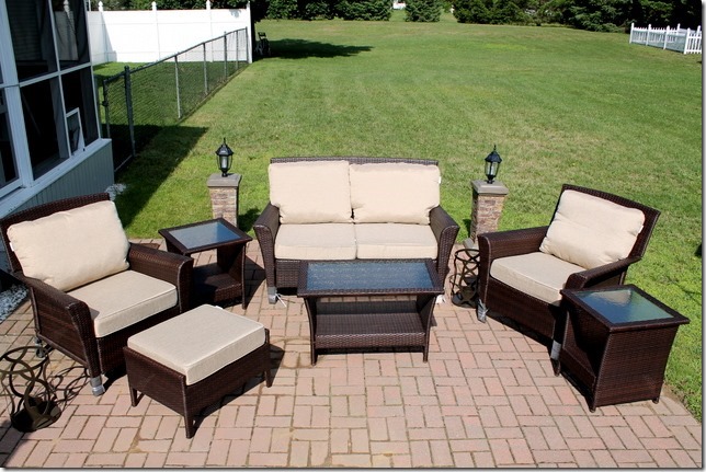 Outdoor Dining June 2020 - Ty Pennington Parkside Patio Furniture Replacement Cushions