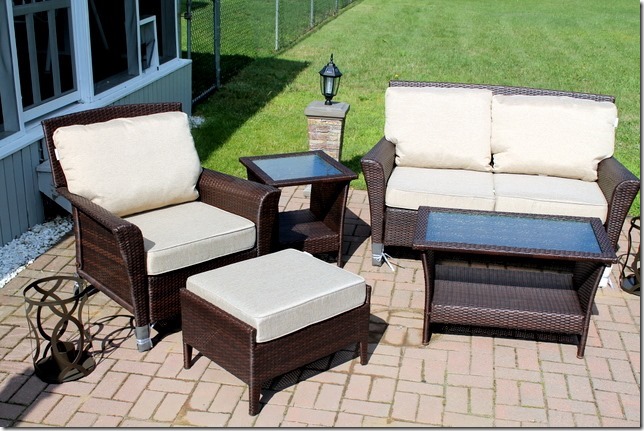 Backyard Makeover With Sears, Ty Pennington Outdoor Furniture Replacement Cushions