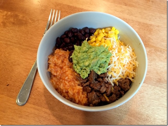 mexican bowls with fiesta rice