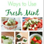 ways to use fresh mint