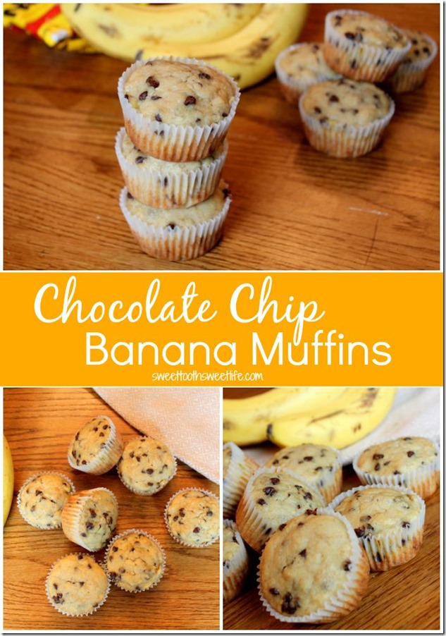 Chocolate Chip Banana Muffins1