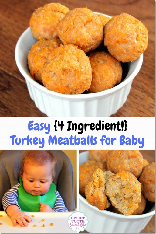 Turkey Meatballs for Baby