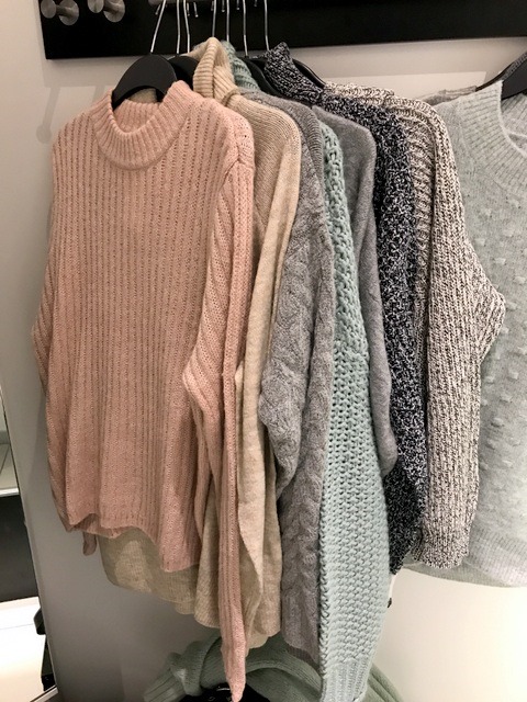 h&m basic sweater