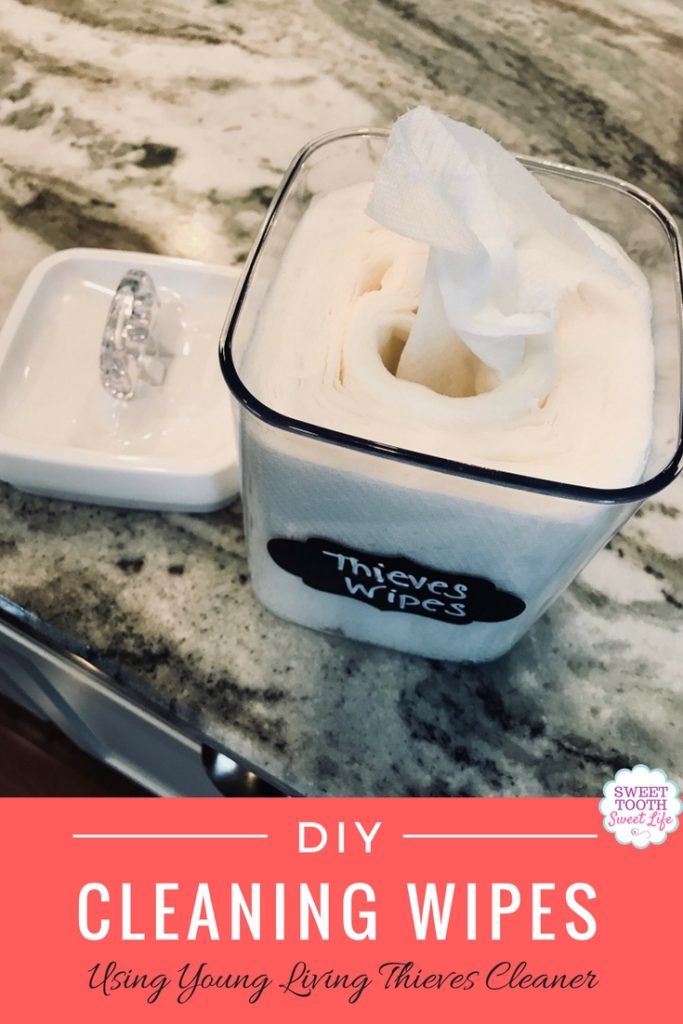 DIY Cleaning Wipes {Using Young Living